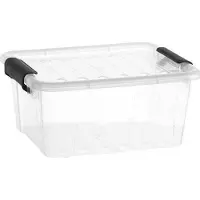 Multi Opbevaringsbox Home BOX 2 ltr 205x170x75 mm PP med låg,1 pc (170 cm, 2 l, 1x)