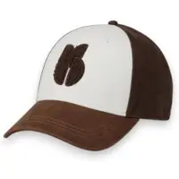 Ba&sh pour femme. 2E26HENR Casquette Henri denim marron (OSFA), Casuel, Coton