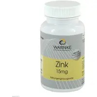 Warnke Vitalstoffe GmbH WARNKE zinc 15 mg comprimés, 250 comprimés