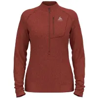 Odlo Fli Half Zip Fleece Orange M Femme
