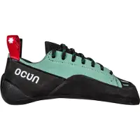 Ocun Striker LU - Chaussure d'escalade polyvalente pour débutants et grimpeurs amateurs - , couleur : vert malachite, pointure : 9,5 UK / 44
