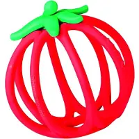 Ravensburger Jouet à billes Play+ : Tomate - Aide à la dentition, jouet en silicone pour bébé de 0 mois et plus