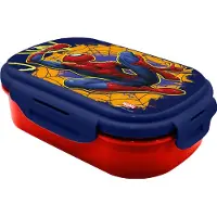 Kids Lunchbox z Akcesoriami Spiderman Marvel dla Dzieci - Premium