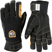 Hestra Ergo Grip Active, gants de ski, noir/noir