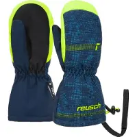 Reusch - Gants de ski enfant - Reusch Maxi R-Tex Xt Mitten Dress Blue / Safety Yellow - Bleu