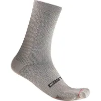 Castelli Chaussettes Espresso 18 Marron, Taille S/M