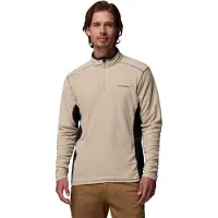 Columbia Pull-over de sport 'Klamath Range II' beige / gris / noir