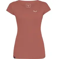 Salewa Puez Melange Dryton Short Sleeve T-shirt Rouge 3XL Femme