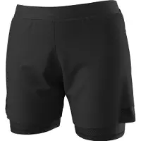 Dynafit - Short 2 en 1 de trail running - Alpine Pro 2/1 Shorts W Black Out - Taille S - Noir