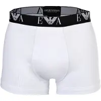 Emporio Armani pour homme. EM000259_AF14131 Lot de 3 caleçons blancs décontractés (L), Homewear, Coton
