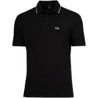Armani Exchange T-Shirt noir / blanc