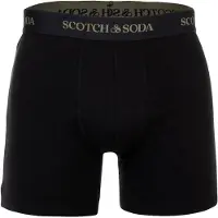 Scotch & Soda Boxers saphir / jaune foncé / grenadine / noir