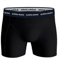 Björn Borg Cotton Stretch Boxers 3Pack Noir 2