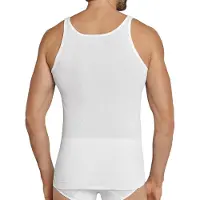 Schiesser Maillot de corps blanc