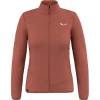 Salewa Puez Rocca Polarlite Full Zip Fleece Rouge XL Femme