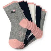 Schiesser Chaussettes 'Hi' gris / rose / noir / blanc