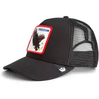 GOORIN BROS. Casquette 'Freedom Eagle' marron / rouge / noir / blanc