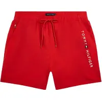 Tommy Hilfiger Underwear Shorts de bain bleu marine / rouge cerise / blanc
