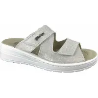 Hickersberger : Chaussures pour femmes, sandales, confort, argent, chaussures de loisirs
