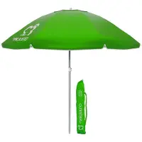 Marbueno Parasol vert foncé 220 cm