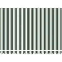 vidaXL Store électrique rétractable vert et blanc 4 × 3,5 m