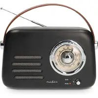 Ginza.se Radio FM - Modèle portable - Bluetooth / FM - Alimentation par batterie / Alimentation via USB - Analogique - 10 W - Bluetooth - Noir