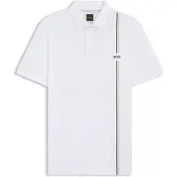 BOSS T-Shirt fonctionnel 'Game 3' jaune / noir / blanc