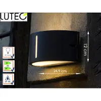 Lutec Plafonnier d'extérieur BONN anthracite 6330401118