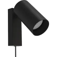 Licht-Erlebnisse Applique murale LED MONO 7786 acier, noir