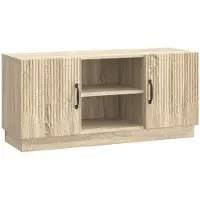 vidaXL Meuble TV en chêne Sonoma, 102 x 34,5 x 47 cm, aggloméré