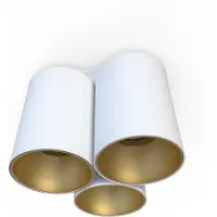 Lyora Spot EYE doré et blanc, 3xGU10x10W, métal, dimensions : 13x18x16,5 cm, IP20,