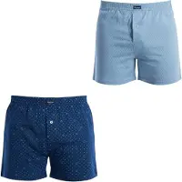 Abanderado As00100.1to Boxers 2 Units Bleu 2XL Homme