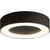 Nowodvorski Lighting Plafonnier LED MERIDA, graphite et aluminium 9514