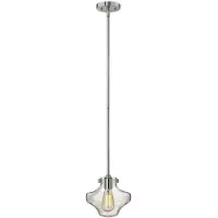 HINKLEY Suspension Congress chromée 1xE27x100W, métal, dimensions : 105,4 x 22,2 x 22,2 cm, IP20,