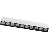 Nowodvorski Lighting Spot LED MIDI blanc 40 W, blanc neutre, 3 500 lm, aluminium, dimensions : 6,6 x 38,5 x 4,2 cm, IP20,