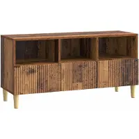 vidaXL Meuble TV 102 x 34,5 x 50 cm en bois recyclé et panneaux dérivés du bois