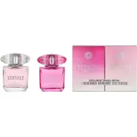 Versace Exclusive Travel Retail Zestaw Bright Crystal Woda toaletowa, 30 ml + Bright Crystal Absolu Woda perfumowana, 30 ml