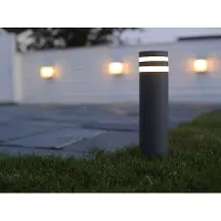 Lutec Lampe de jardin Focus anthracite