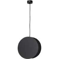 Lyora Lampe suspendue noire Wheel Ø 25cm