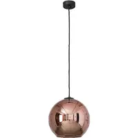 Lyora Lampe suspendue sphère Polaris Ø 25cm bronze