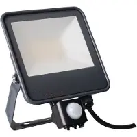 Kanlux S.A. Projecteur d'extérieur Kanlux iQ LED 30 W, lumière neutre, IP44, détecteur de mouvement 33887