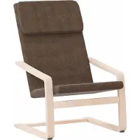 vidaXL Fauteuil relax brun foncé Tissu