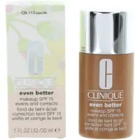 Clinique Even Better Makeup SPF 15 Evens and Corrects fond de teint correcteur SPF 15 teinte CN 113 Sepia 30 ml