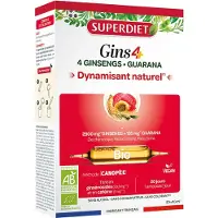SuperDiet Ginseng immunité bio vitalité - 10% avec le code: 926CE 20x10 ml Solution Orale