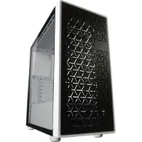 LC-Power Gaming 714W, Midi Tower, PC, noir, blanc, ATX, micro ATX, Mini-ITX, métal, plastique, verre trempé, Gaming