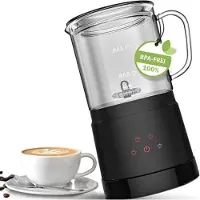 OEM Mousseur à lait électrique noir avec 4 modes