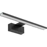 Nowodvorski Lighting Applique murale LED CEZANNE noir et blanc 8 W, blanc chaud 550 lm, aluminium, dimensions : 5,1 x 40 x 12,8 cm, IP20, Lighting