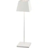Nowodvorski Lighting Lampe décorative LED d'extérieur MAHE blanc, aluminium 8397