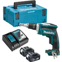 Makita Visseuse à placo 18V LXT (2x3,0 Ah) en MAKPAC - DFS452RFJ