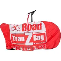 OEM Sac de transport pour vélo, 28 pouces, rouge, pliable, bandoulière, double fermeture éclair
